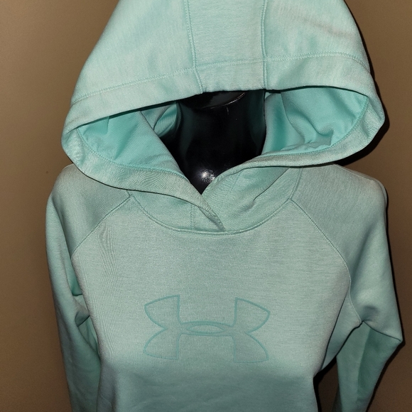 Mint green Under armour hoodie - Picture 2 of 4